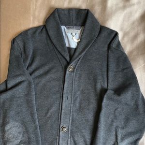 Ted Baker shawl collar cardigan sweater
